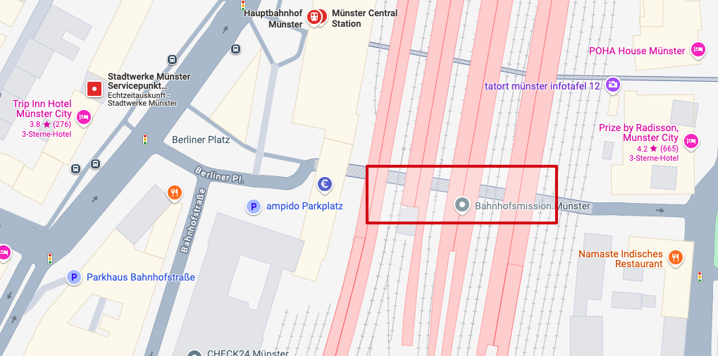 hbf map